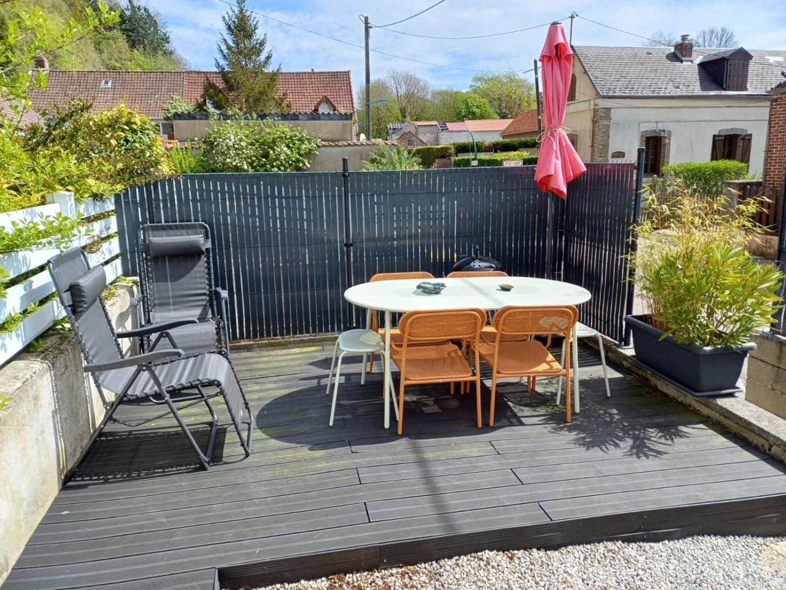 Agreable Maison 3* En Bord De Mer Dieppe Luaran gambar