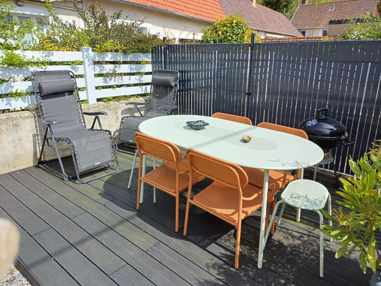 Agreable Maison 3* En Bord De Mer Dieppe Luaran gambar
