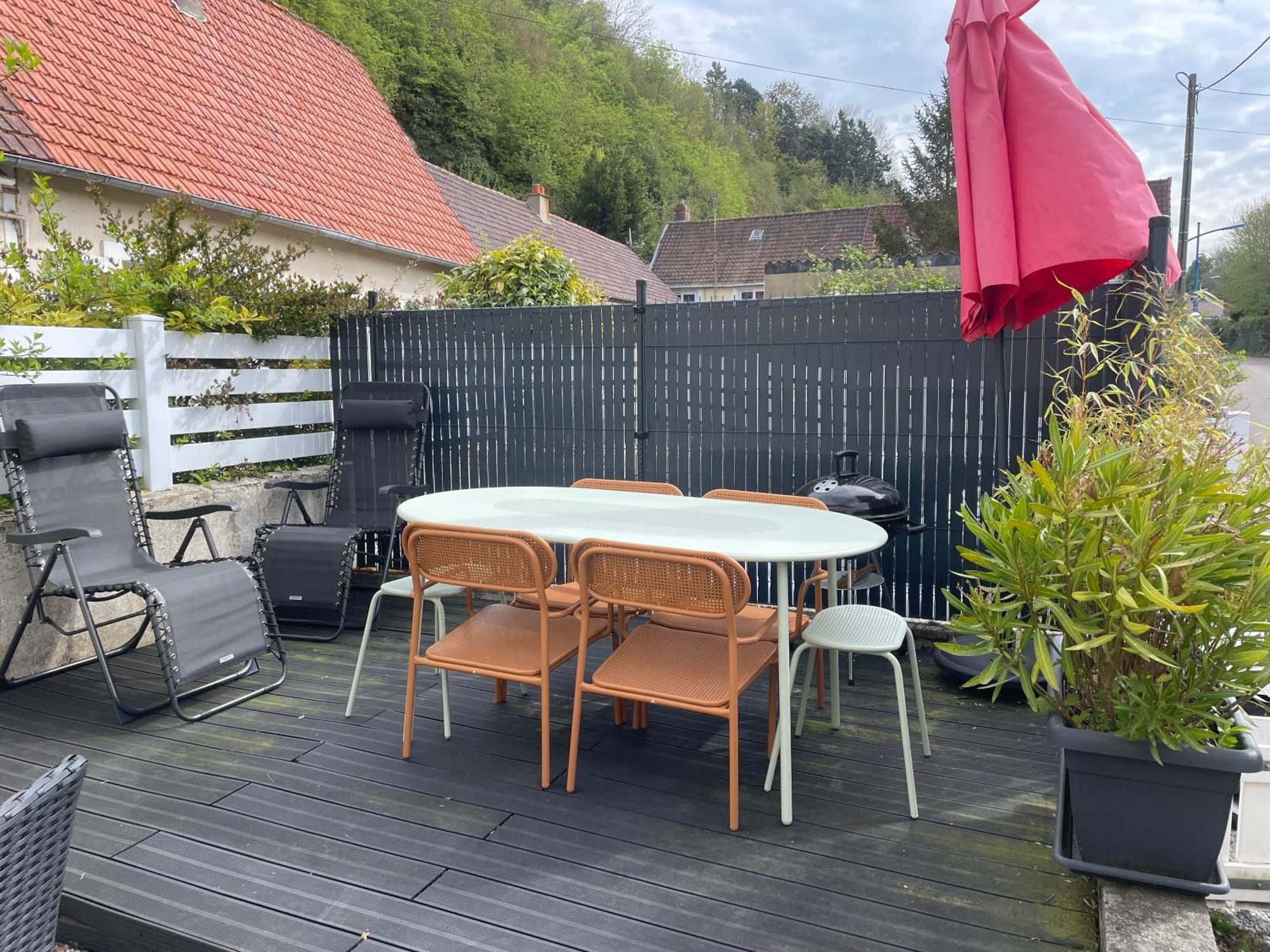 Agreable Maison 3* En Bord De Mer Dieppe Luaran gambar